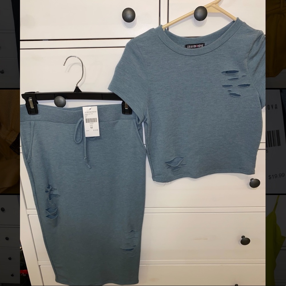 Matching Top + Skirt